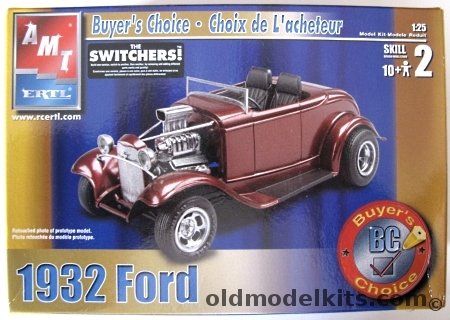 AMT 1/25 1932 Ford Convertible or Coupe, 38017 plastic model kit